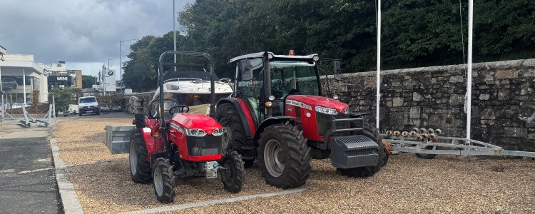 Second new tractor joins FYB Marine in Falmouth